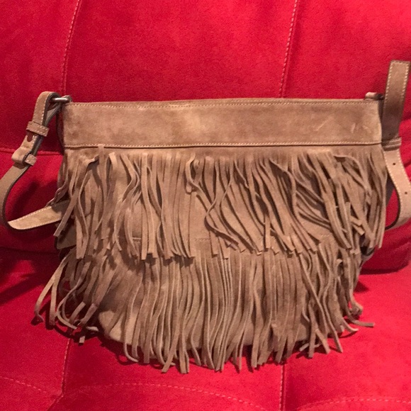 Authentic suede Michael Kors bag - Picture 2 of 3